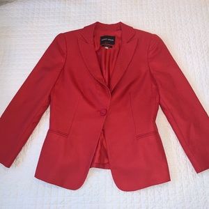 Giorgio Armani Red Blazer 100% Cashmere (40)